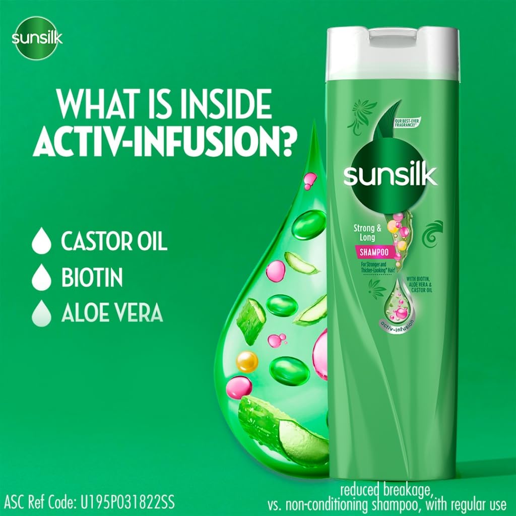 Amazon | Sunsilk Co-Creations Strong and Long with Biotin Shampoo